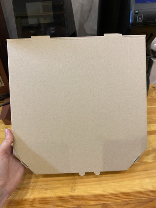 Коробки для піци 30*30*3,5 см крафт