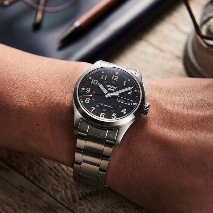 Seiko 5 Sports Automatic Black Dial  SRPJ81K1