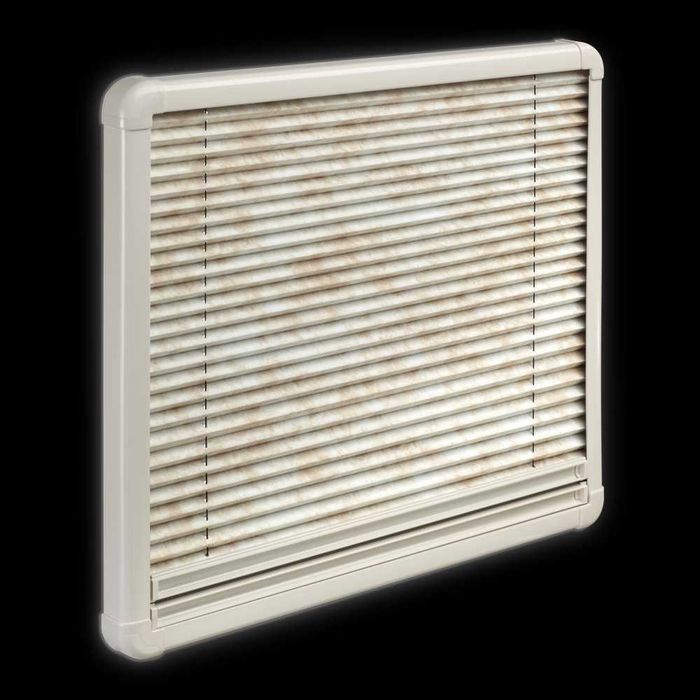 DOMETIC S7P okno  z  RAMĄ ALUMINIOWĄ 490 X 500 MM Roleta NOWE Kamper