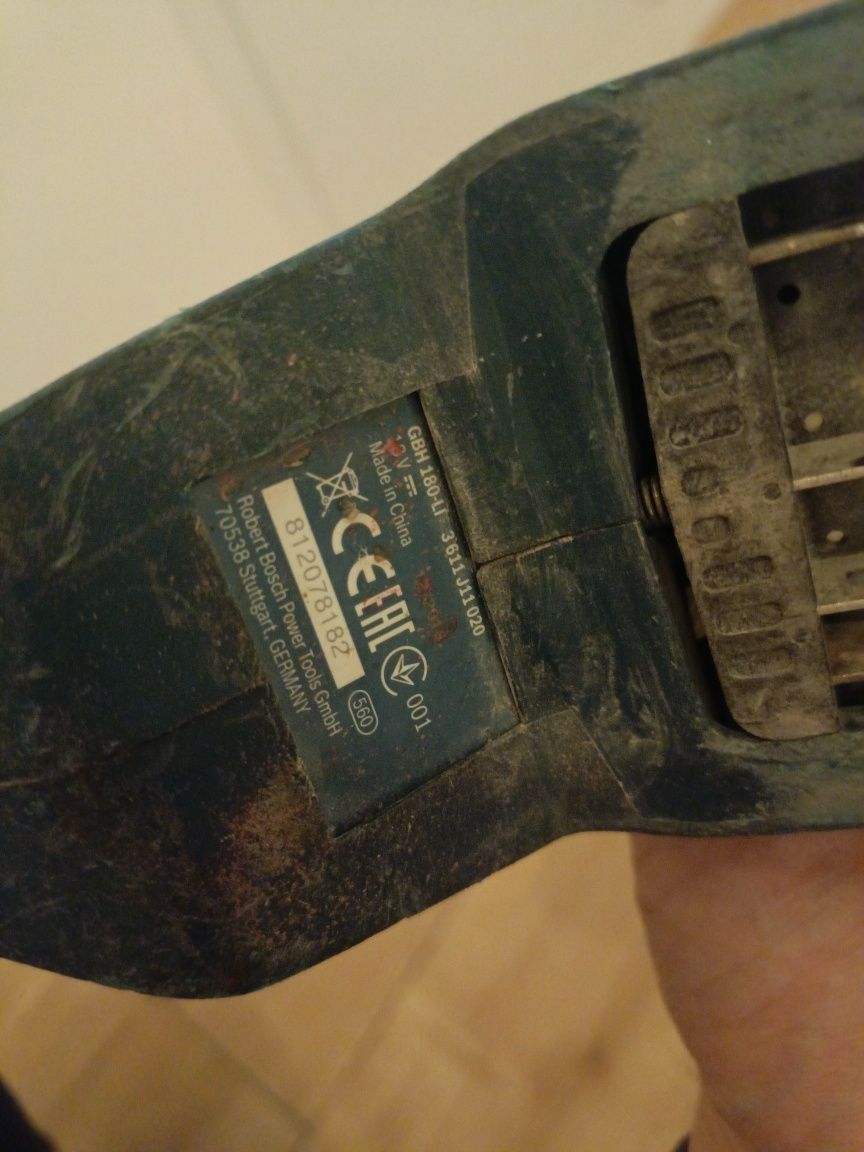 Młotowiertarka akumulatorowa Bosch GBH 180-LI Professional młot