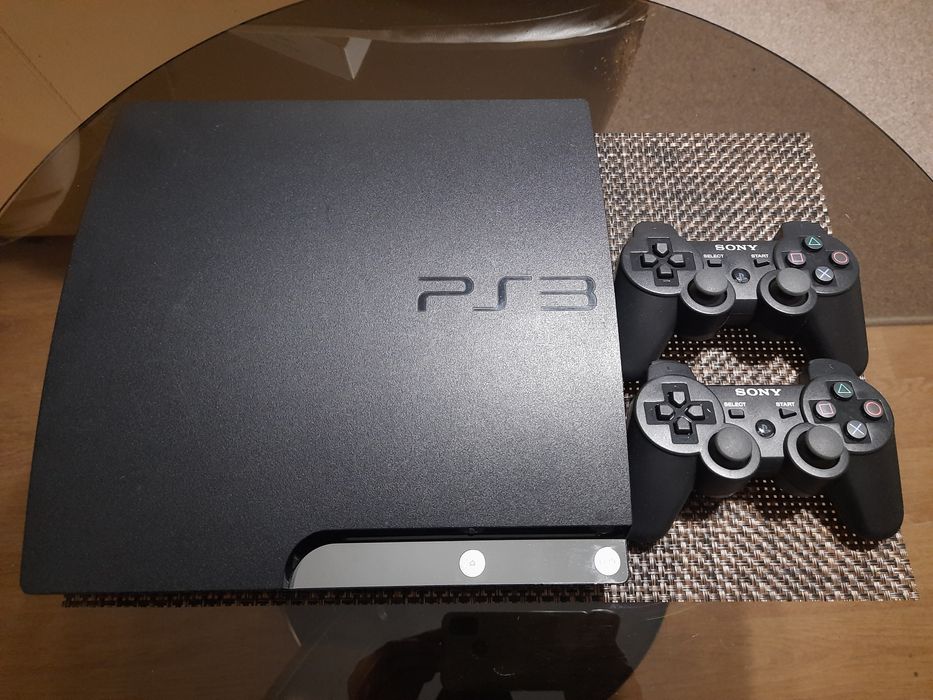 PS3 Slim 500gb +45 игр Gta 5, San Andreas/Mortal/Tekken/Fifa 19...