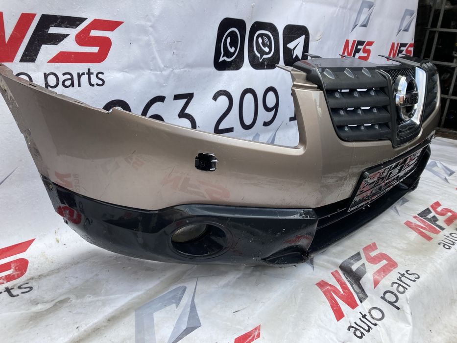 Передній бампер nissan qashqai j10