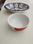taças de porcelana