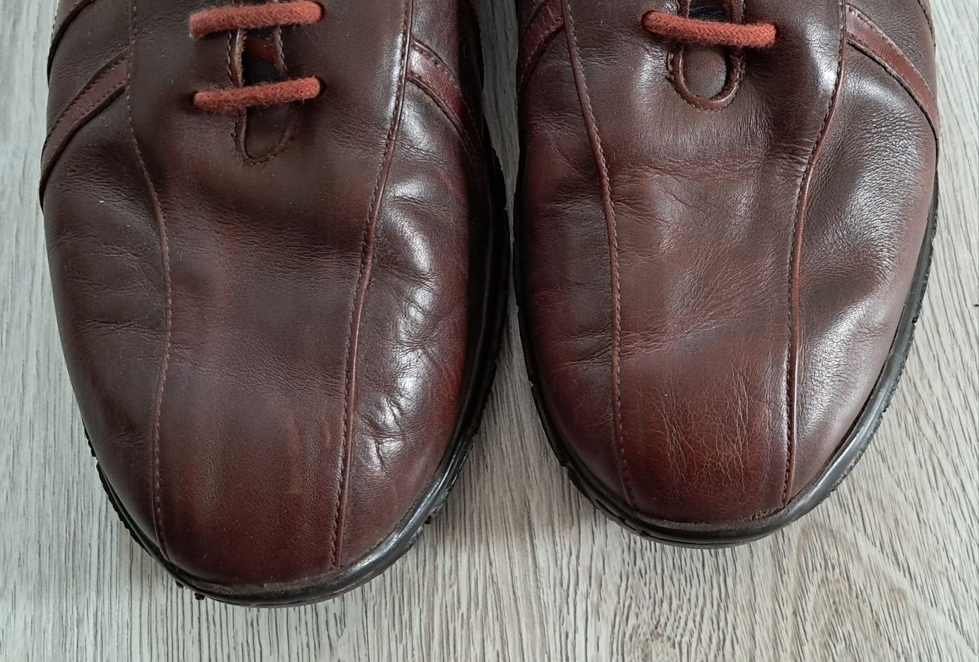 Allen Edmonds Traveler buty męskie skórzane brązowe USA size 9 EUR 43