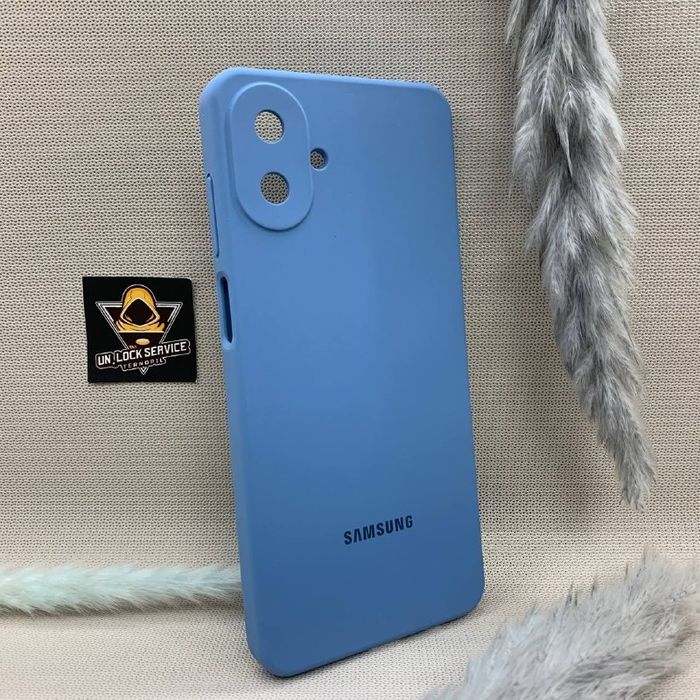 Топ! Samsung A07 с логотипом Противоударный чехол софт тач все модели