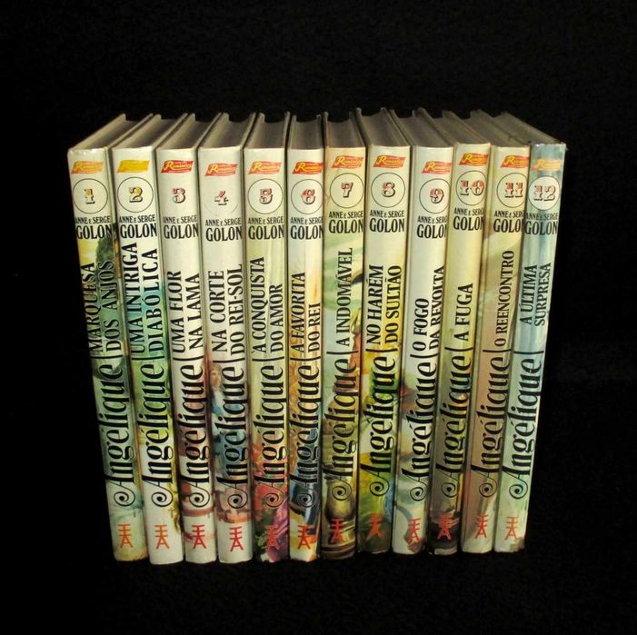 Livros Angélique Da Série da TV Colecção Romântica Amor e Aventura
