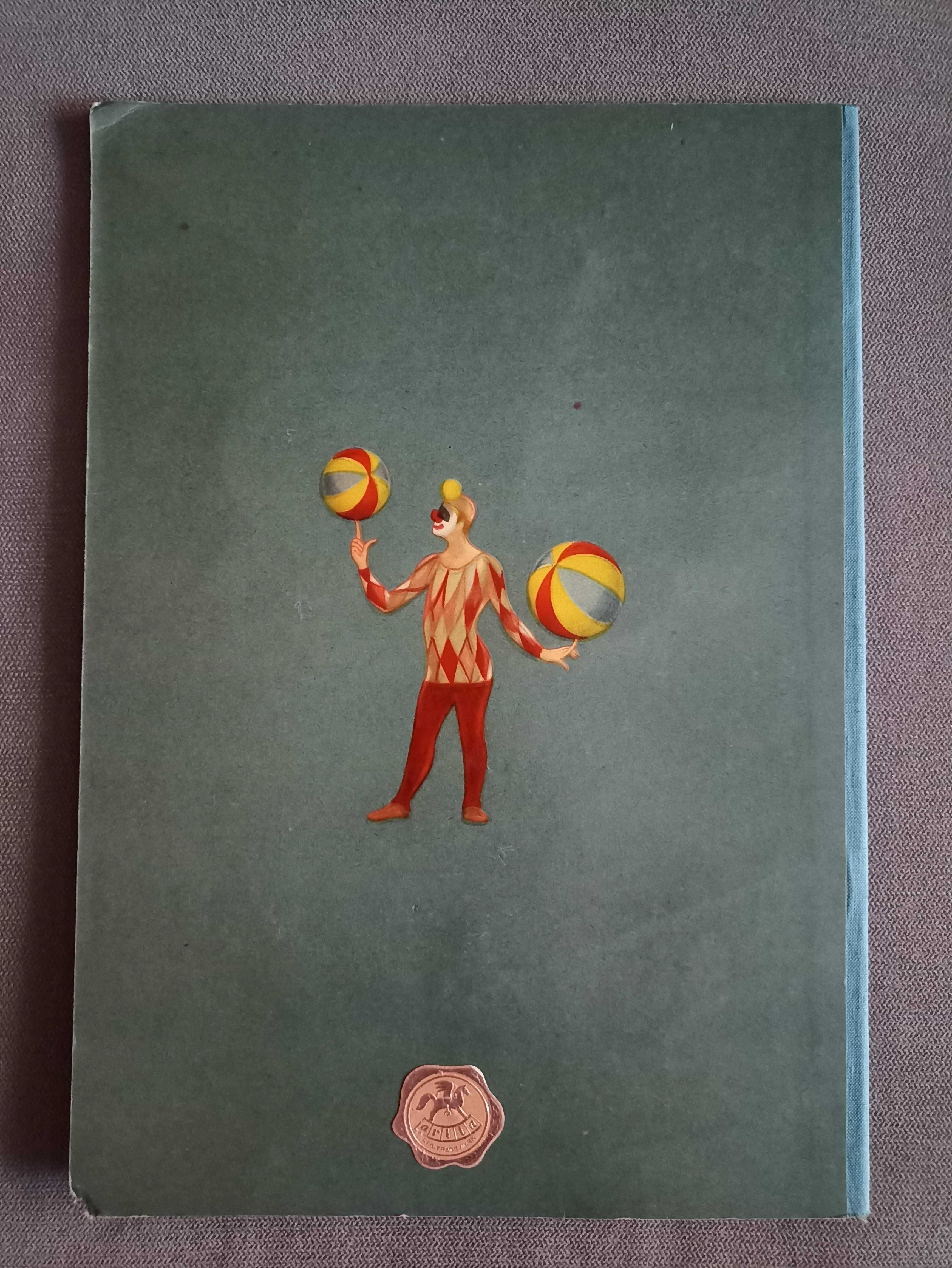 Humberto - cyrk - pop-up book, vintage, projekt Vladimír Kovařík