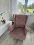 Fotel uszak  Glamour