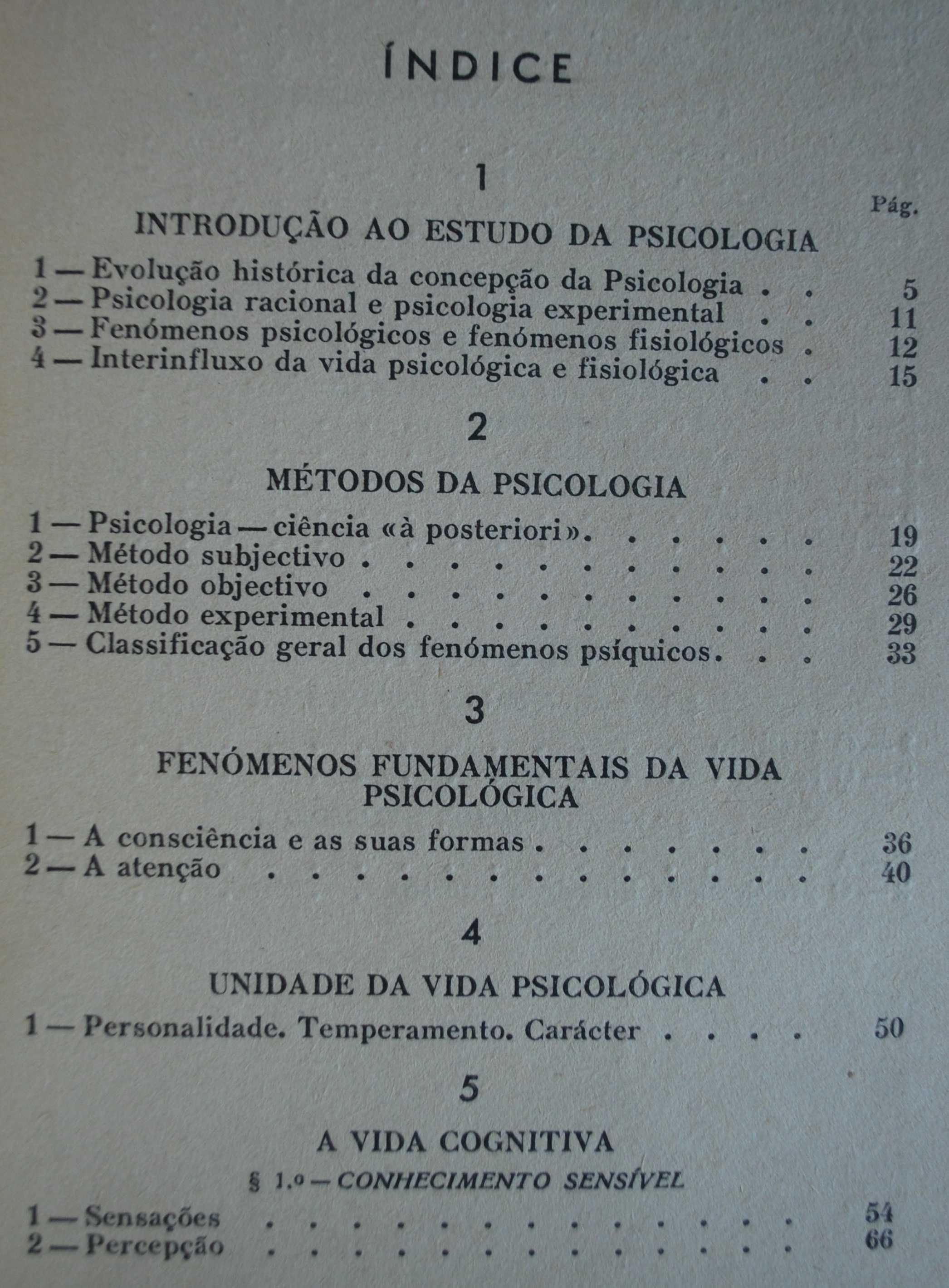 Noções Elementares de Psicologia do Dr. Guilherme de Castilho