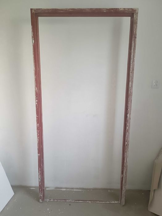 futryny / ościeżnice metalowe 2 szt. 90 cm, lewe