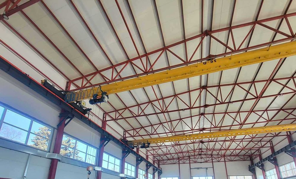 Кран мостовий однобалковий опорний 5т проліт 16,5м / кран балка опорна