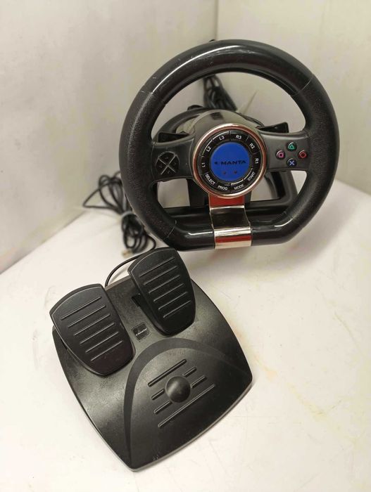Kierownica z pedałami Manta MM 628 do ps PlayStation