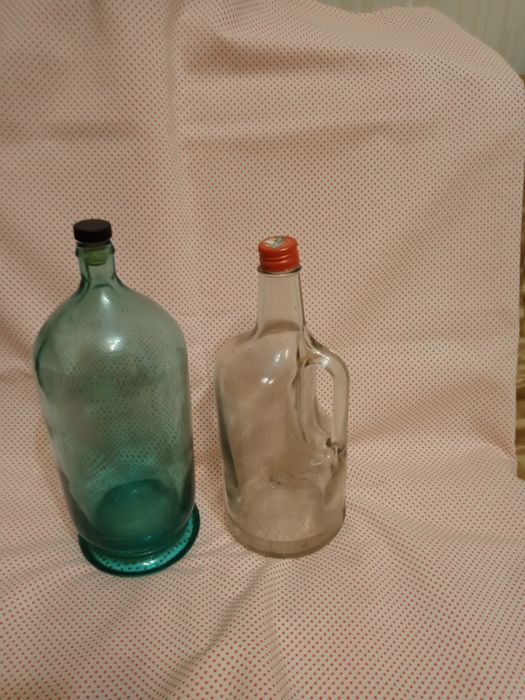 Бутлі скляні декоративні    1,5л та 2,25л