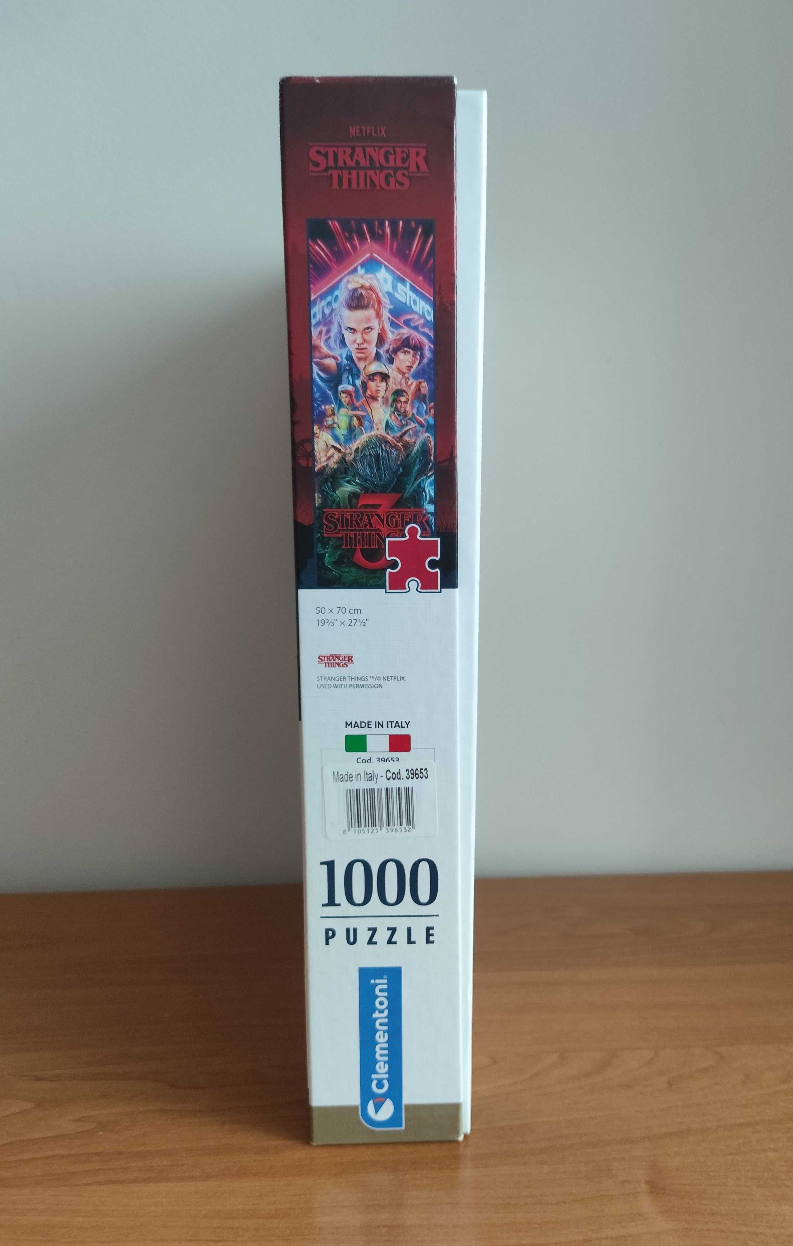 Puzzle Stranger Things, Clementoni, 1000 elementów