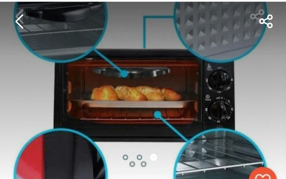 Piekarnik grill opiekacz elektryczny