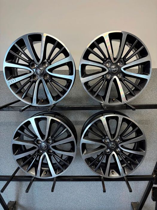 4 FELGI ALU. OPEL CROSSLAND X, PEUGEOT 2008 17&#039;&#039; 6,5J ET20