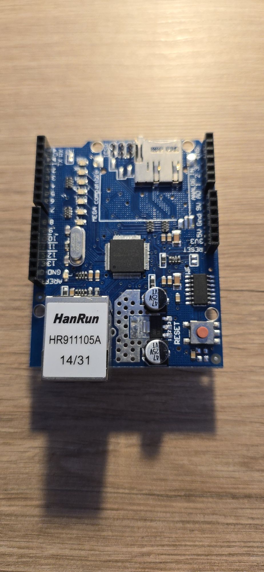 Zestaw Arduino i Ethernet Shield W5100