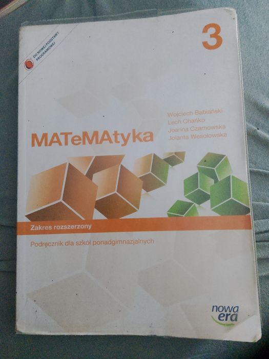 Matematyka 3 podręcznik