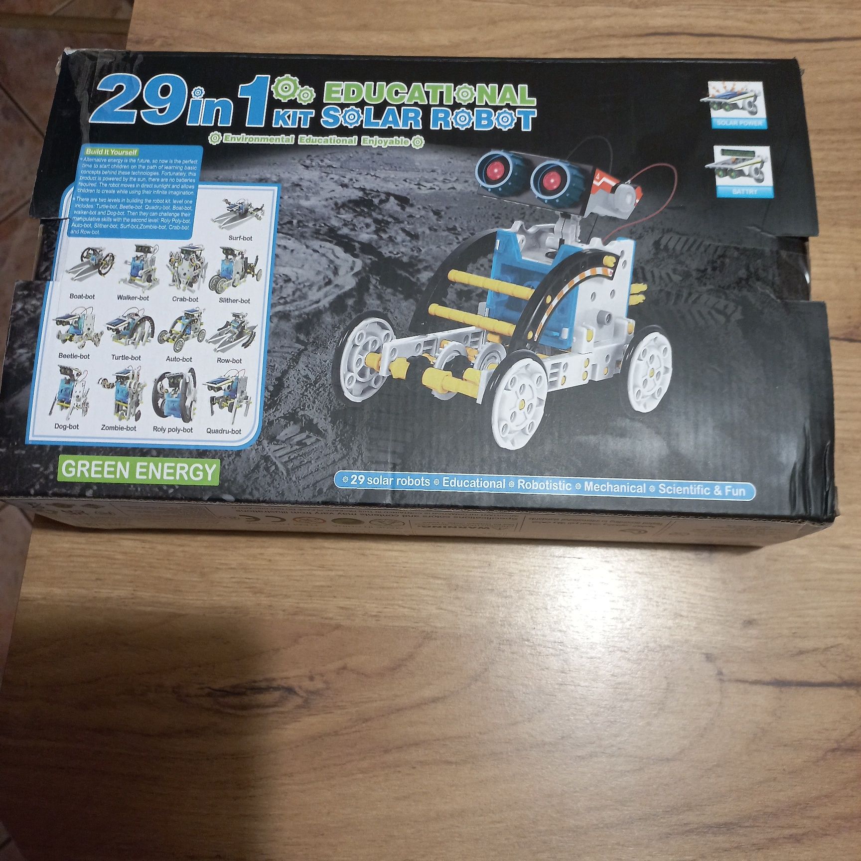 Robot solarowy,  do składania