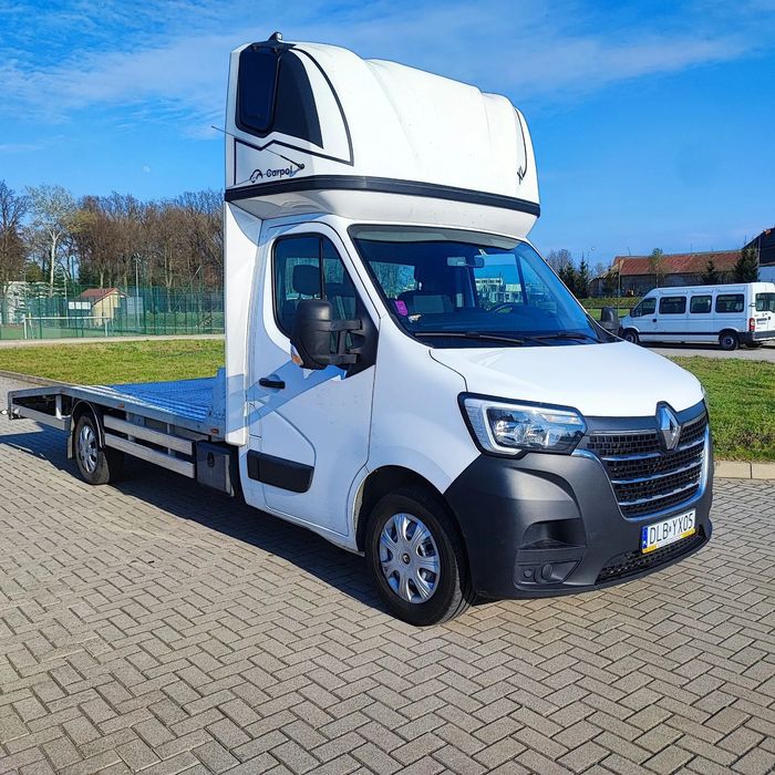 Renault Master  Auto Pomoc Laweta Renault Master 4 Najazd wyciągarka 2.3