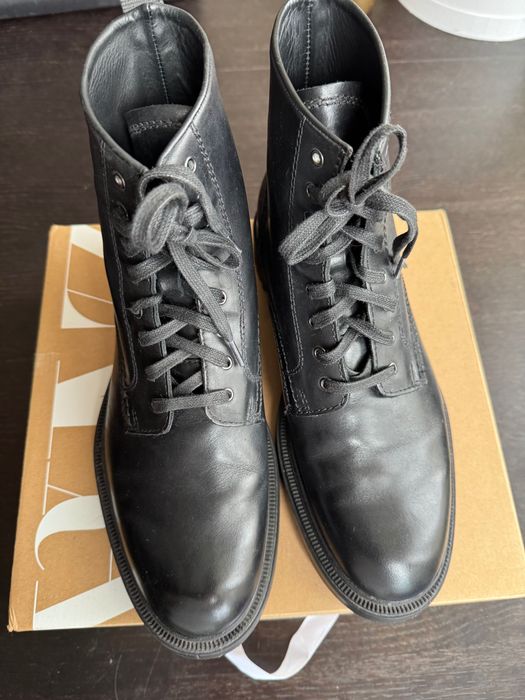 Черевики чоловічі шкіряні Zara