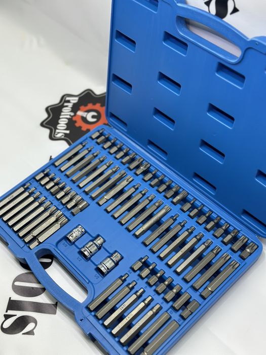 Набір біт TORX, HEX, SPLINE, RIBE, 75од falon-tech FT16075P