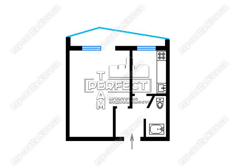 Продаж 1к квартири Березняківська 22б / Березняковская 22б