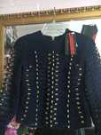 Balmain x HM Sznurkowa bluzka, EU34