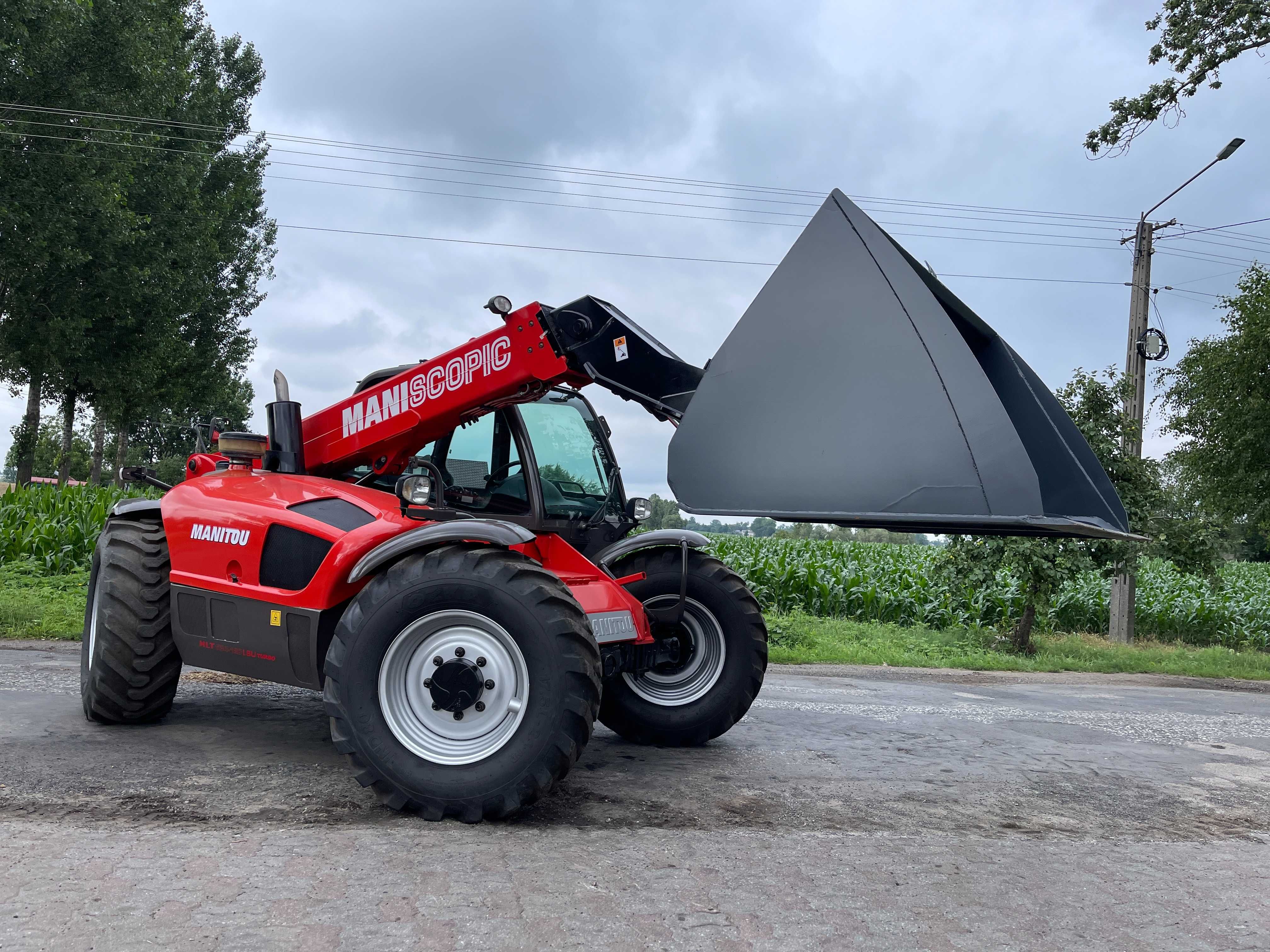 Ładowarka teleskopowa Manitou MLT 634 LSU*2013 ROK*Nowe opony*Piękna!