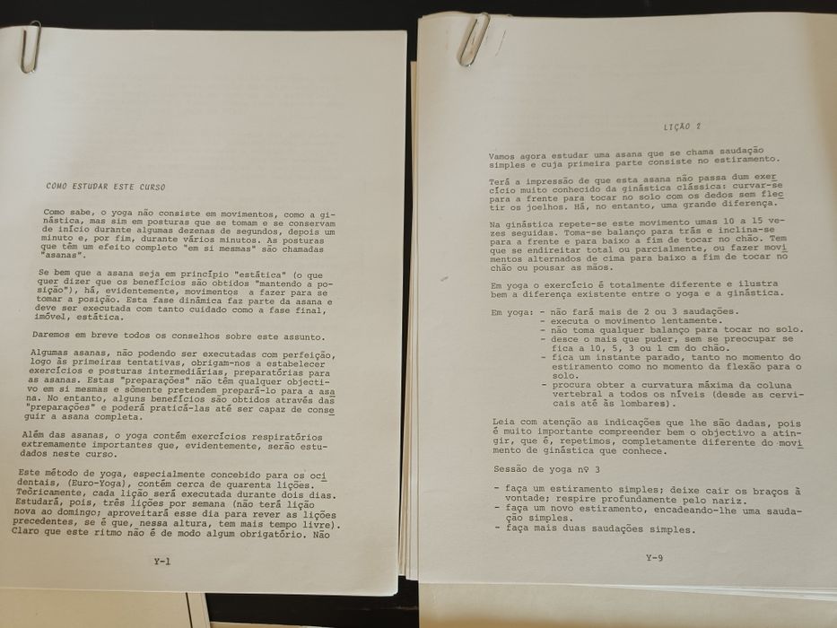 Curso de HATHA - YOGA