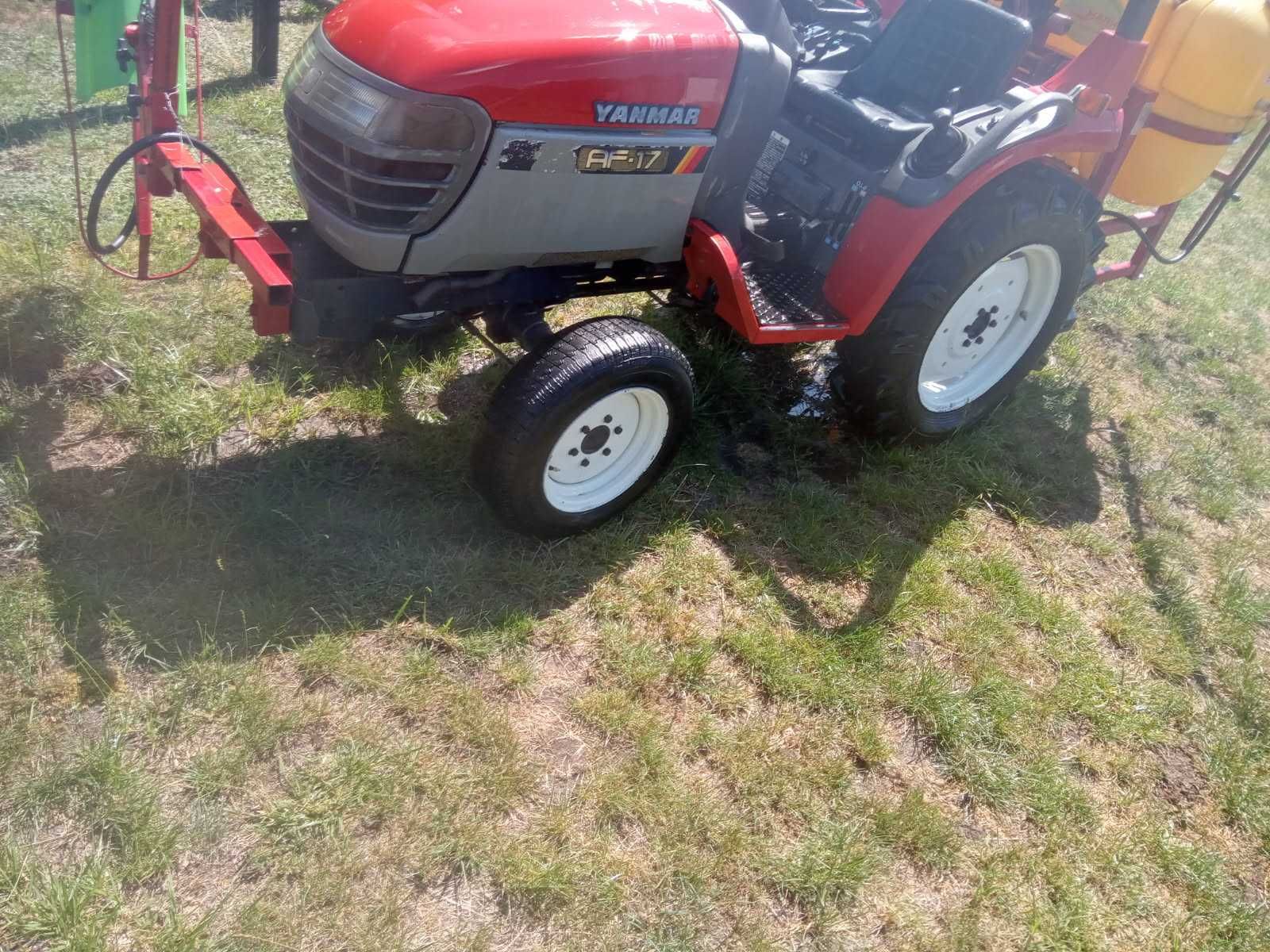 Traktorek Yanmar AF-17 kosiarka stark opryskiwacz