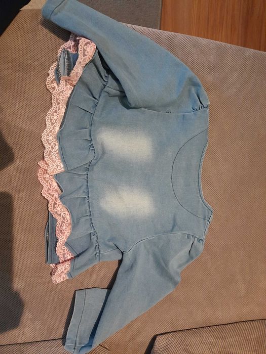 Dżinsowy zestaw na wiosnę roz 92