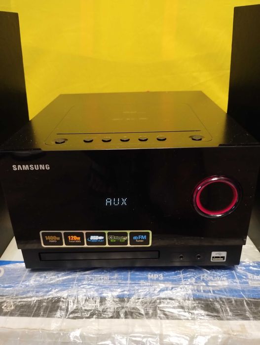 Современный муз центр 200 Вт ( блютуз / USB / AUX / CD / MP3 / тюнер )