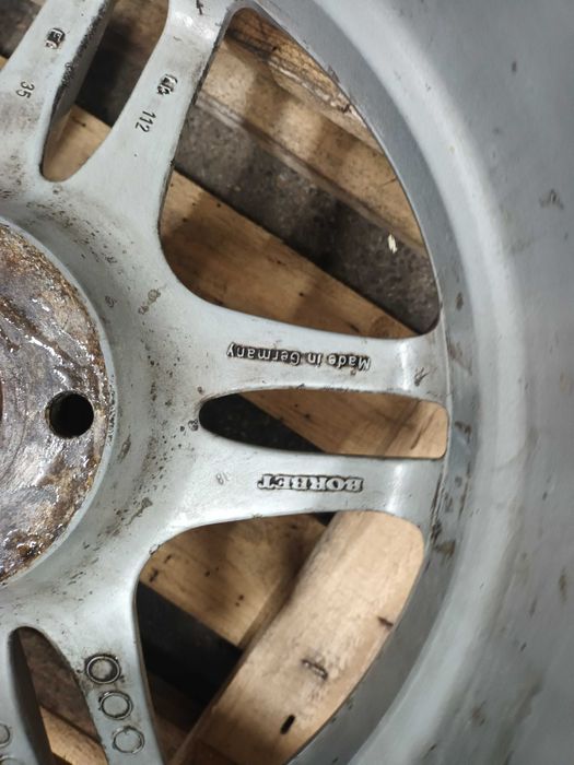 Felgi alu Borbet 8Jx17H2 ET35 5x112 17 cali 2 szt. retro style