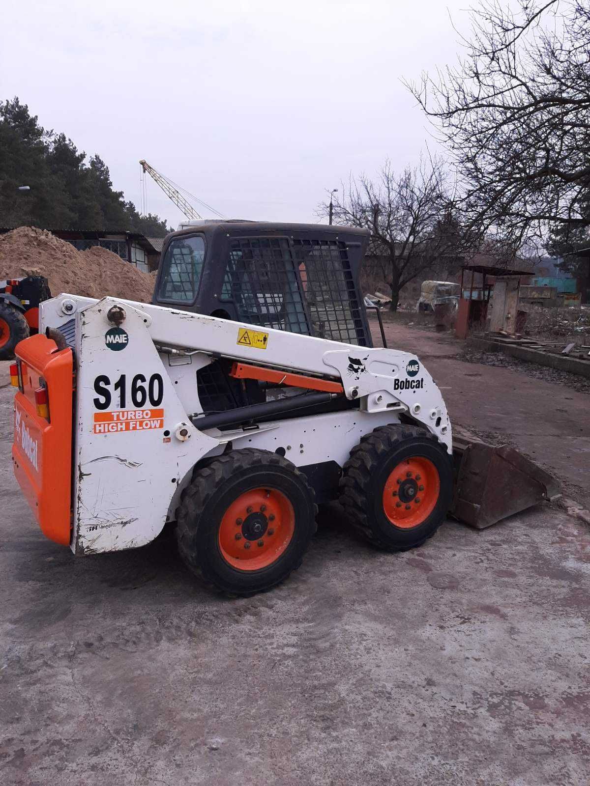 Міні-навантажувач Bobcat S 160,  Bobcat, погрузчик, Бобкет