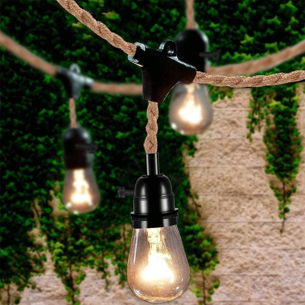 FRIDEKO HOME Lampa wisząca z wtyczką, 3-punktowa oprawa lampy E27
