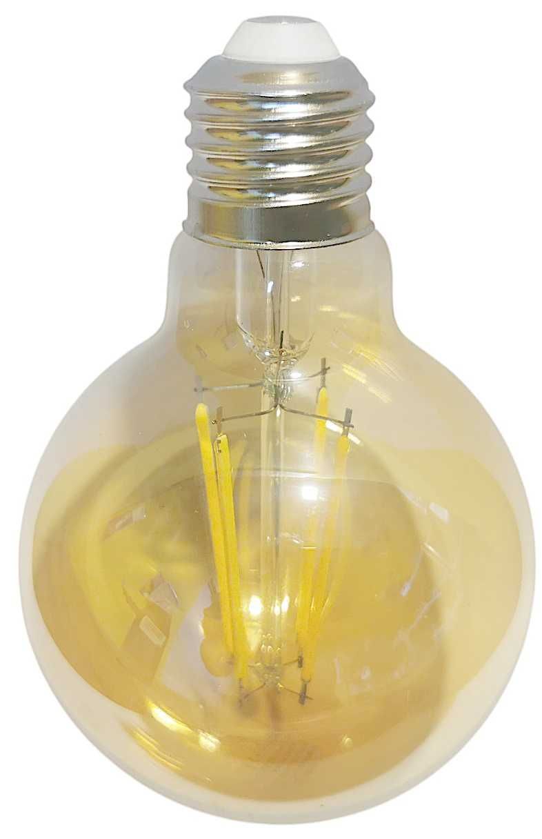 Lampy retro 2 szt z kablem + ciepłe żółte 2 szt żarówki E27 dekoracje