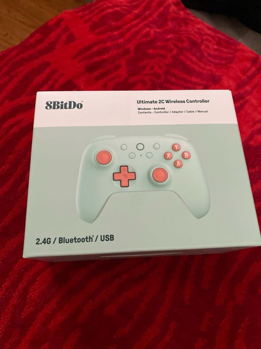 Bezprzewodowy 8BitDo Ultimate 2C Wireless Pad miętowy