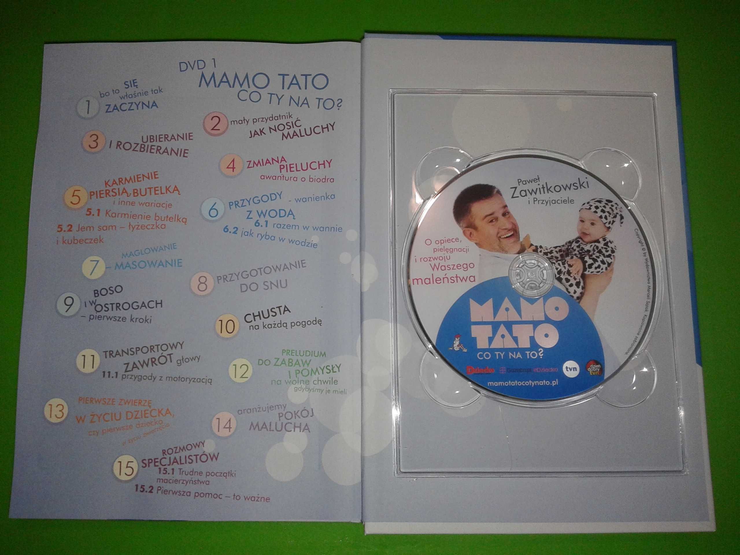 Mamo tato co ty na to? O opiece i rozwoju maleństwa + DVD