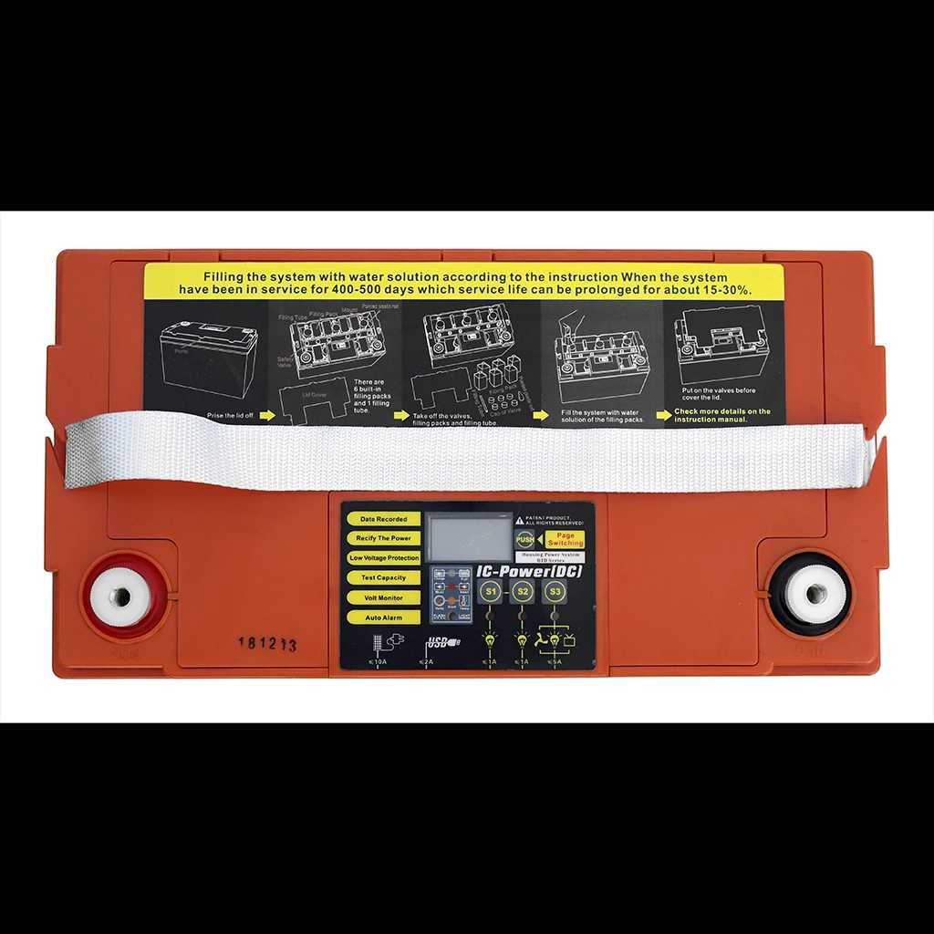 Weekender DS 100Ah 12V гелевий акумулятор з дисплеєм