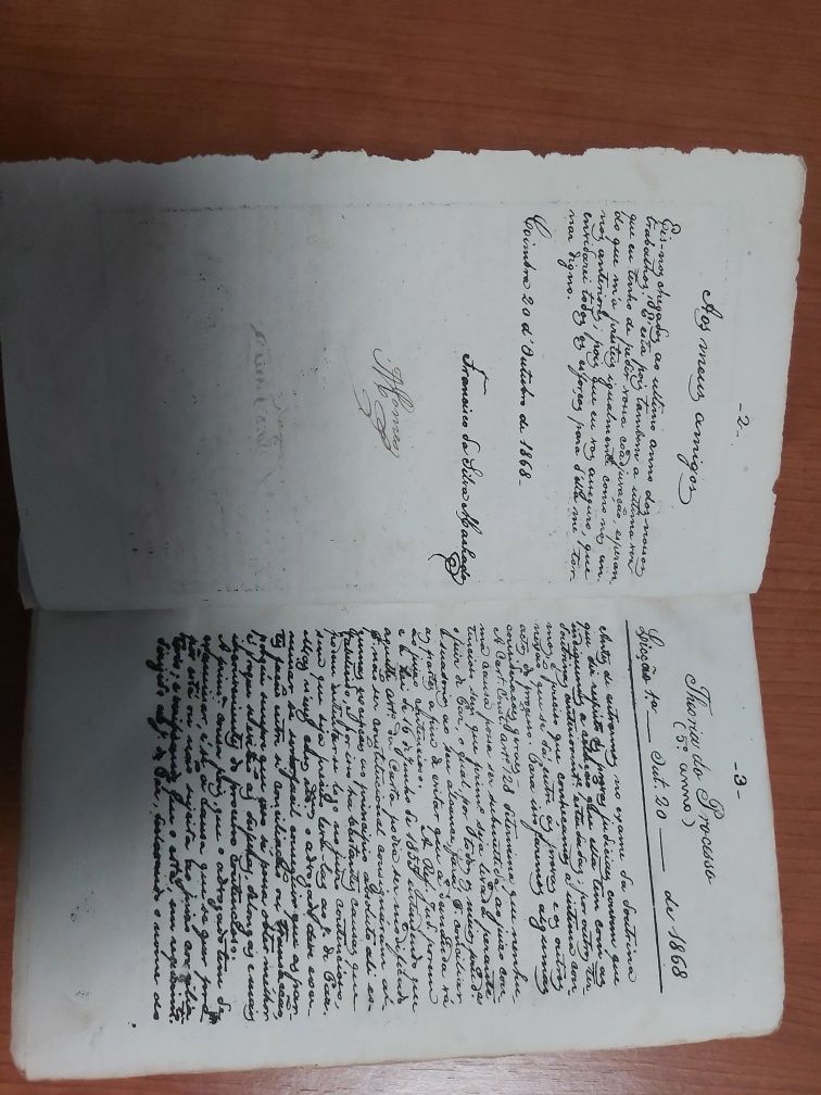 Livro antigo de Direito 1869