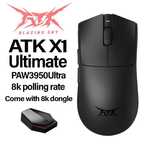 Беспроводная игровая мышь ATK X1 Ultimate 8k Black, White