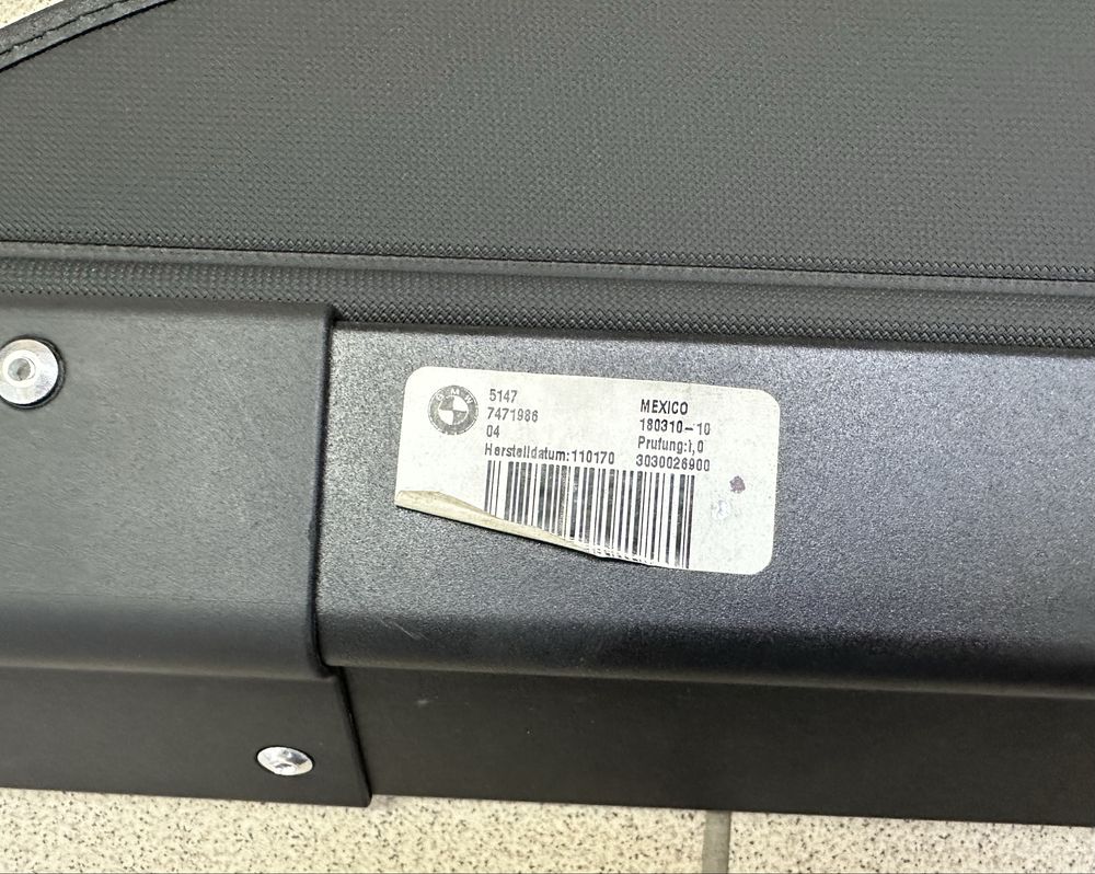 BMW X3 g01 шторка багажника бмв х3 г01 ролета