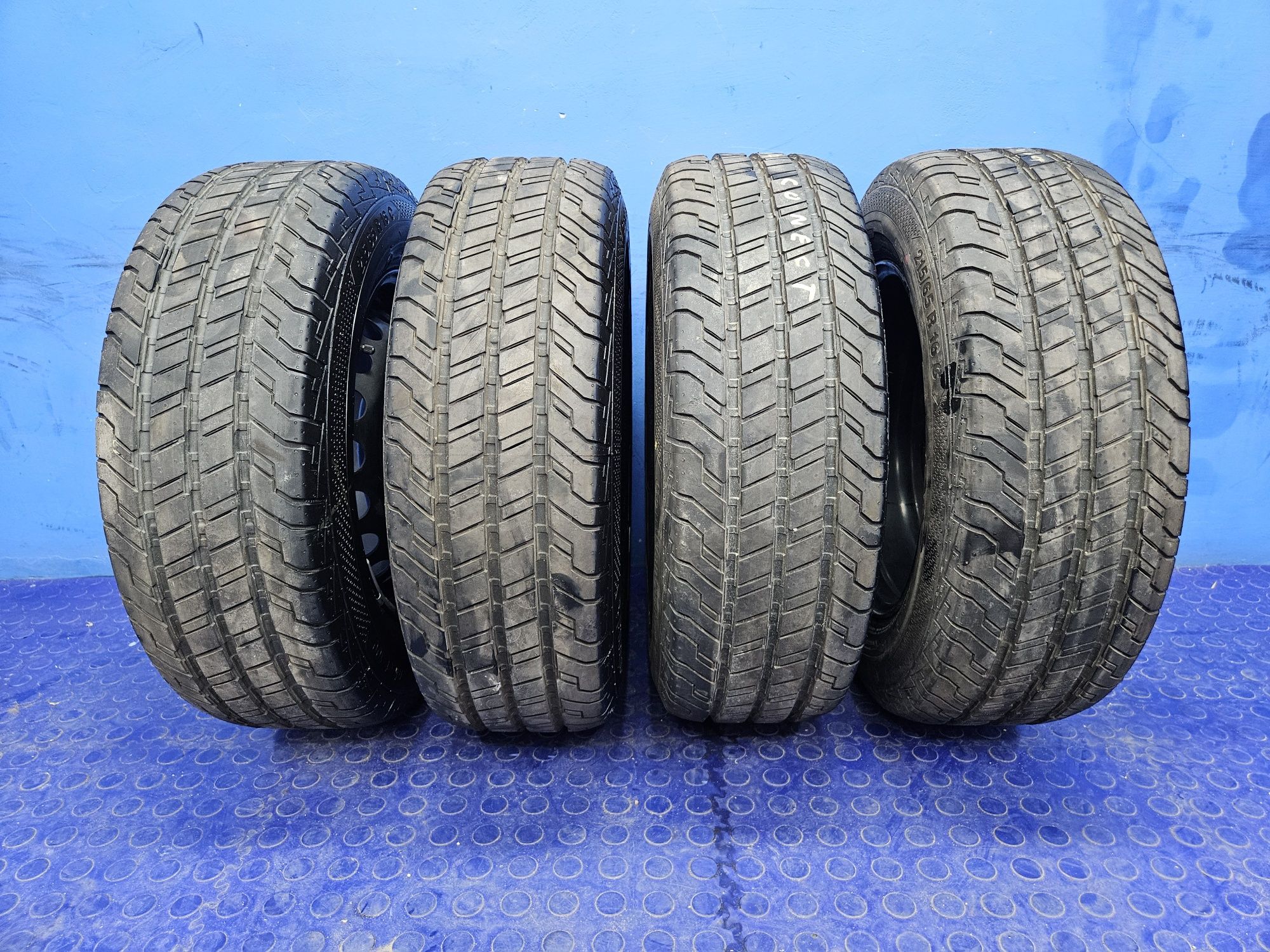 KOŁA felgi stalowe FORD Transit Custom opony letnie 215/65 R16 komplet