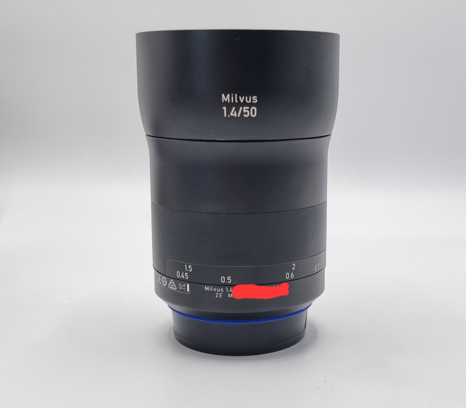 Lente zeiss Milvus 1.4 50mm (Canon EF mount)