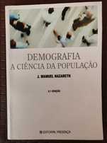 Vendo livro "Demografia - A ciência da população"