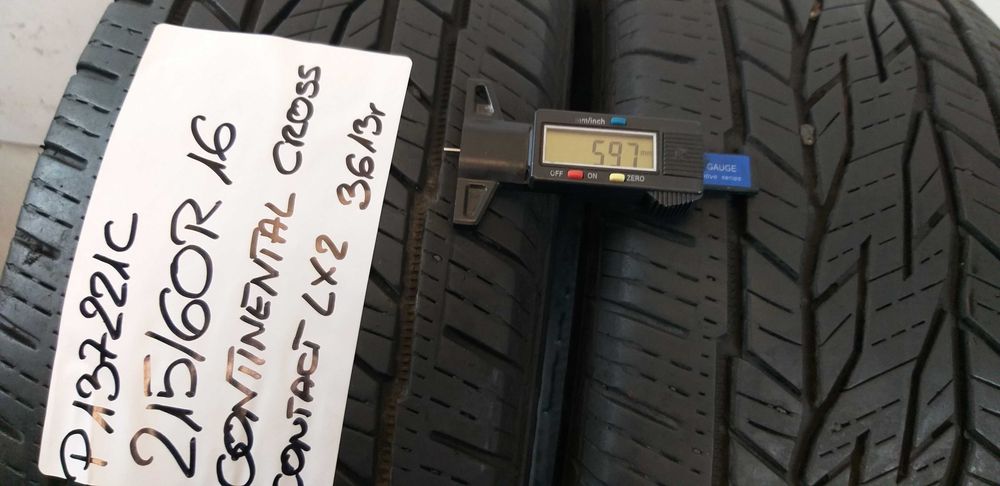 P137221C para 215/60R16 Continental Cross Contact LX2 dot.3613
