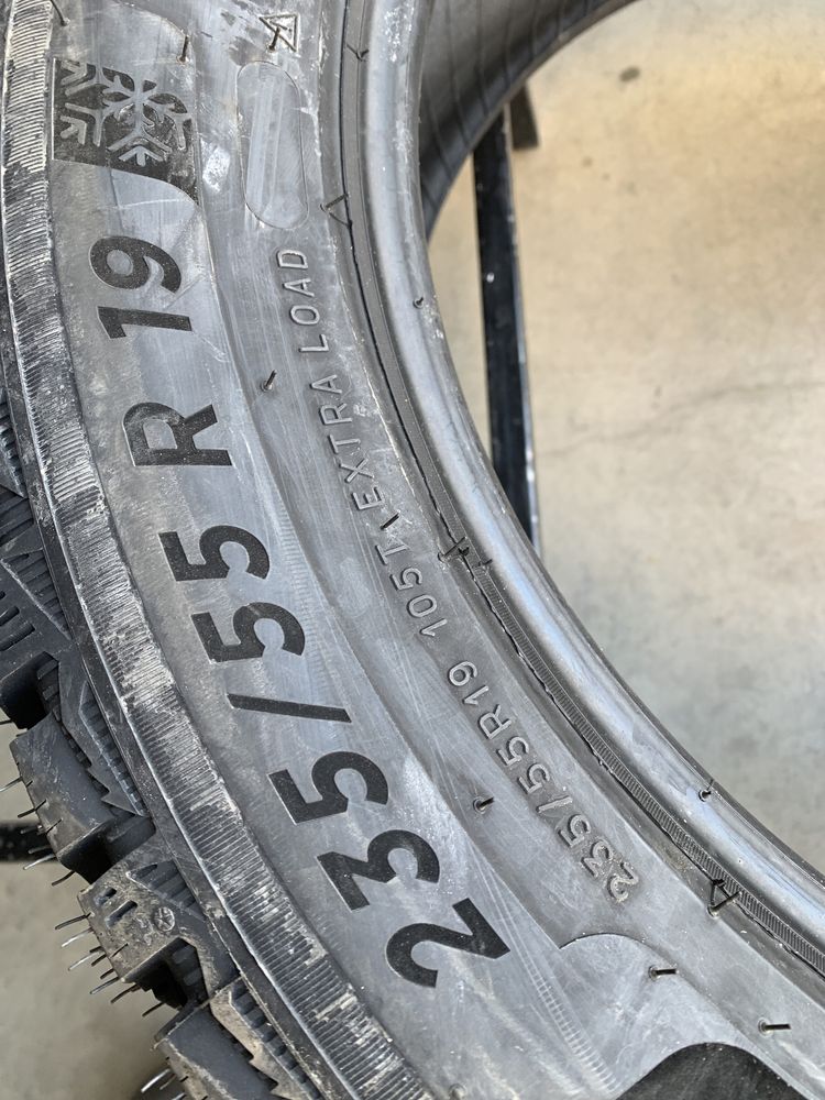 (8шт) нові 235/55R19 Michelin X-Ice North 4 SUV (105T XL) шип зимові