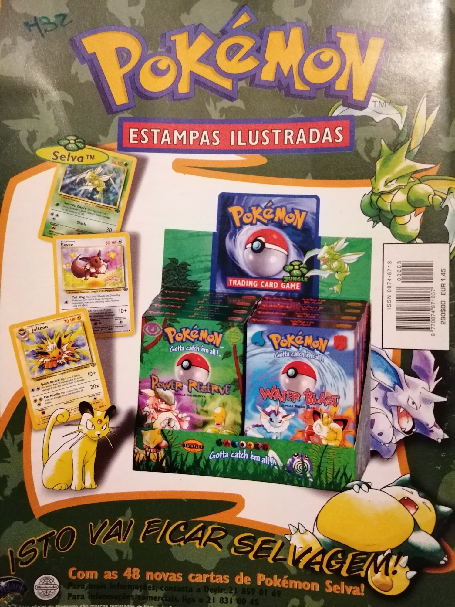 Revista Oráculo Pokemon 1, 3, 4 e 7