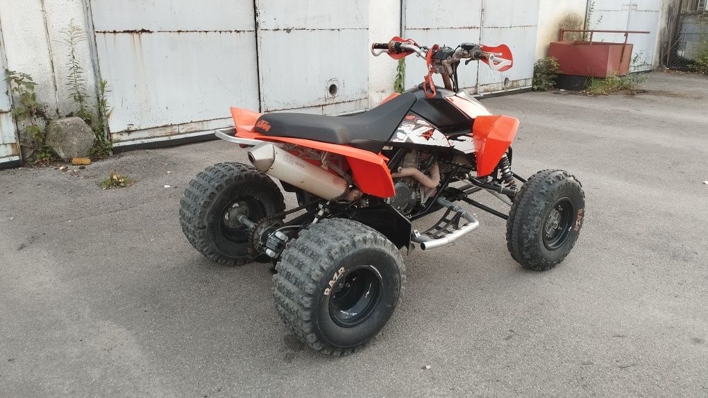 Quad KTM XC 525 z 2009r bieg wsteczny
